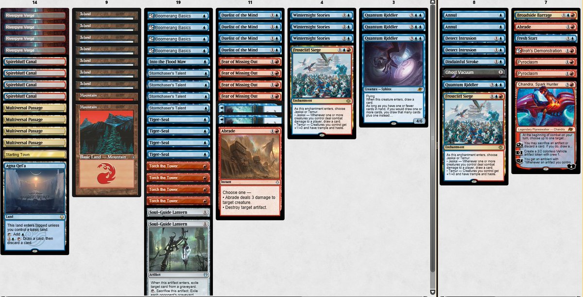 OafMcNamara's tweet image. Izzet Looting video deck tech and SB guide are now available over on Metafy

I make the case that this version of Izzet is a good choice in the metagame after the World champs and as we move toward the Spotlight Series weekend in Jan