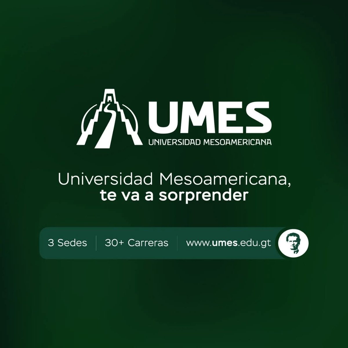 lavozdexela's tweet photo. En la Universidad Mesoamericana formamos profesionales con vocación que transforma vidas.
Descubre más de 30 carreras y prepárate para sorprender al mundo.

3 sedes |  https://t.co/nyM0fRaqzr
#UMES #UniversidadMesoamericana #VocaciónQueTransforma #TeVaASorprender https://t.co/j9IDuCqNc6