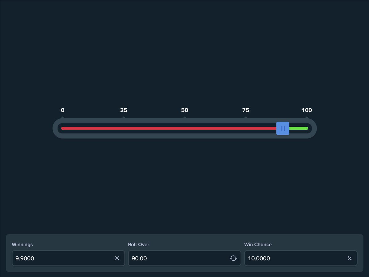 10% Chance DICE on <a href="/Stake/">Stake.com</a> 🎲

How many rolls will it take to hit? 3 correct guesses will get tipped 💰 Code "bigfoltz" users get paid EXTRA 🤑

✅ Follow/RT
✅ Guess below

$500k December Leaderboards LIVE 🏆 bigfoltz.com