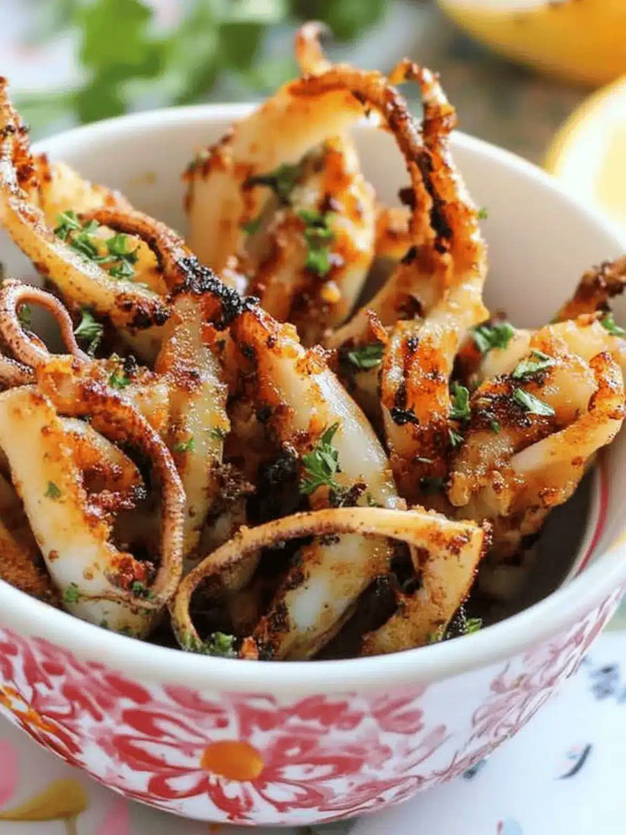 millyrecetas's tweet photo. Calamares tiernos dorados a la plancha, con ajo, perejil y un toque crujiente de pan rallado tostado. Final fresco con limón o vinagre. Una receta rápida, mediterránea y llena de aroma. Ideal para una cena ligera. 

#CocinaConMilly #Calamares #Recetas https://t.co/535qLwE23r