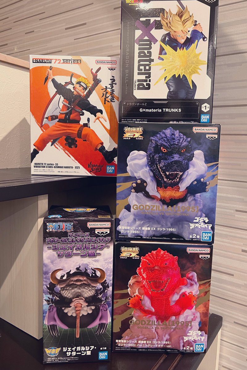 昨日はナルトのフィギュアを取りに来たつもりがバチくそかっこいい