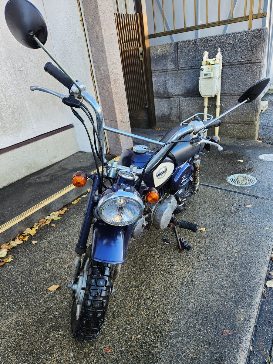 銀次郎♫ このバイクとお別れの時が来た。