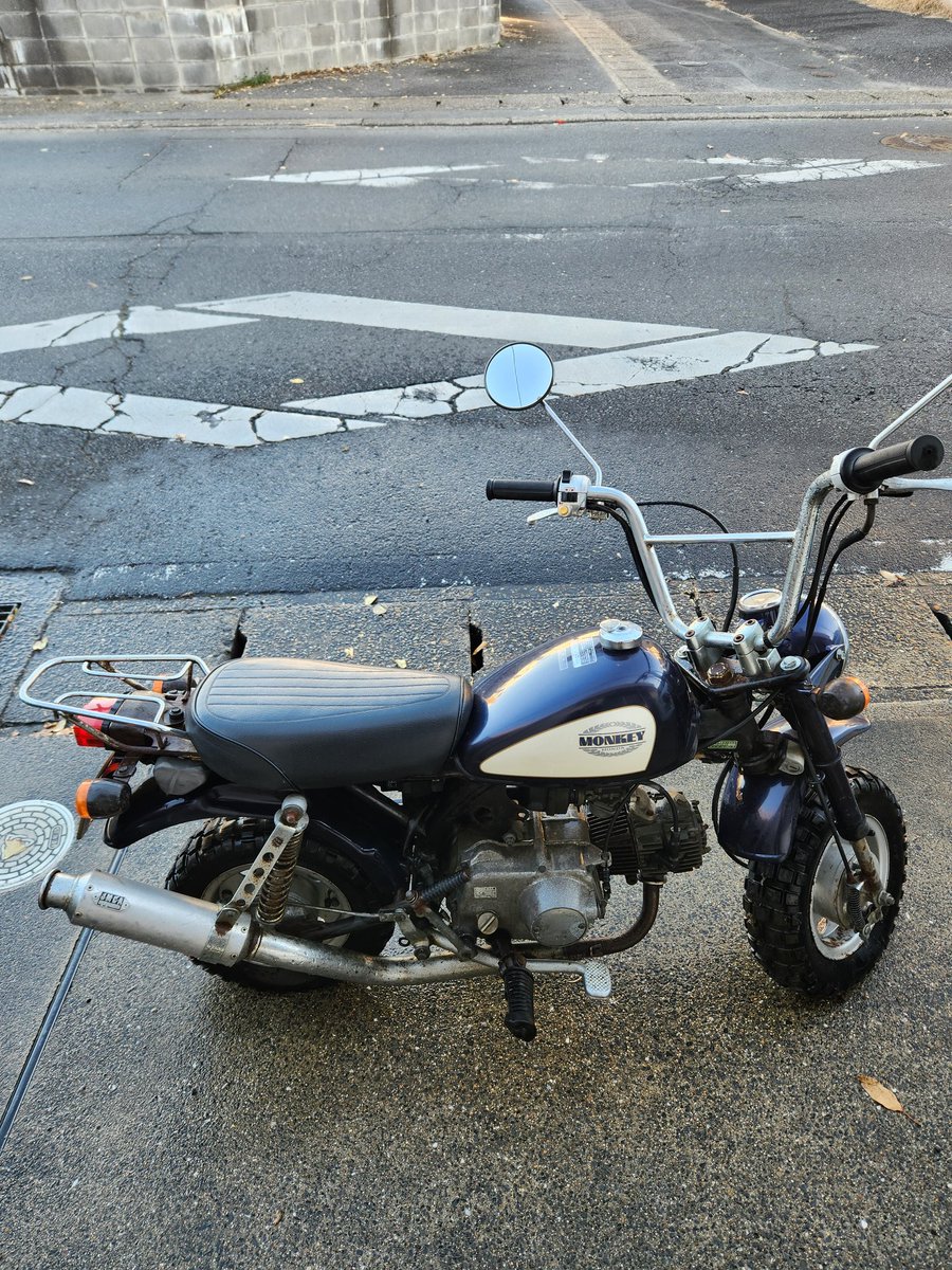 このバイクとお別れの時が来た。