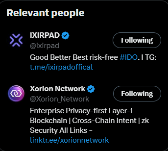 JesikaPerera's tweet photo. @ixirpad @Xorion_Network Massive thanks to @ixirpad and @Xorion_Network! Thrilled for the IDO and the $XOR vision. Let's send this project to the moon! π@santha_gk @Fred34e @dewa_traca #Airdrop #IDO #XORION #IxirPad https://t.co/CjK6PEQA68