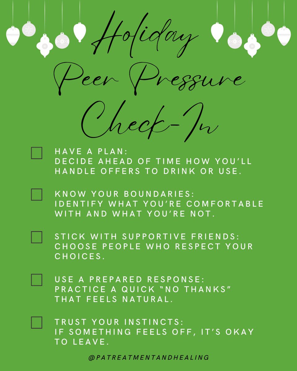 PATH_ToChange's tweet image. The holidays bring excitement &amp;amp; celebration, but they can also create moments where people of all ages feel pressured to drink or use.

With the right support, anyone can enjoy the season while staying true to their values.