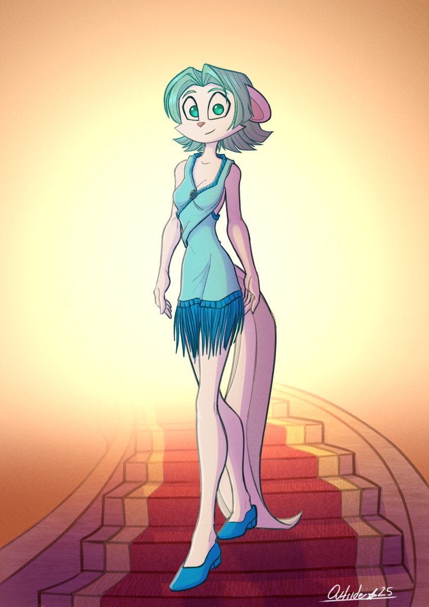 POV: You're encountering with an angel decending from above the skies...😍

Latest commission featuring Ms. Karen from <a href="/Dreamkeepers/">Vivid Publishing</a>