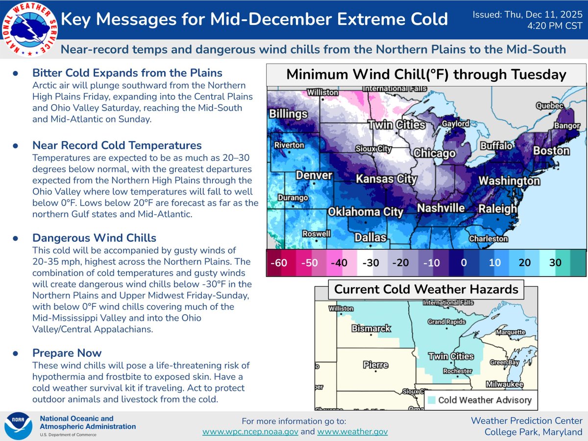 National Weather Service tweet media