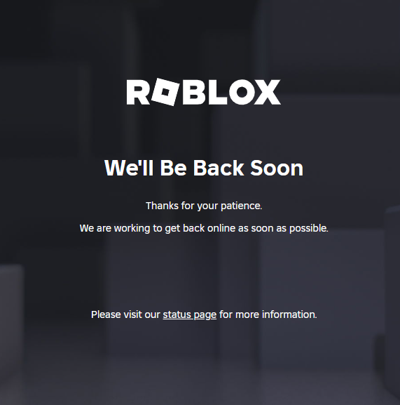 ryb0w3's tweet photo. ROBLOX IS DOWN !! I CANT PLAY I WANNA RUN AWAY 😡🤬
#ROBLOXDOWN https://t.co/Dl03GUqsCO