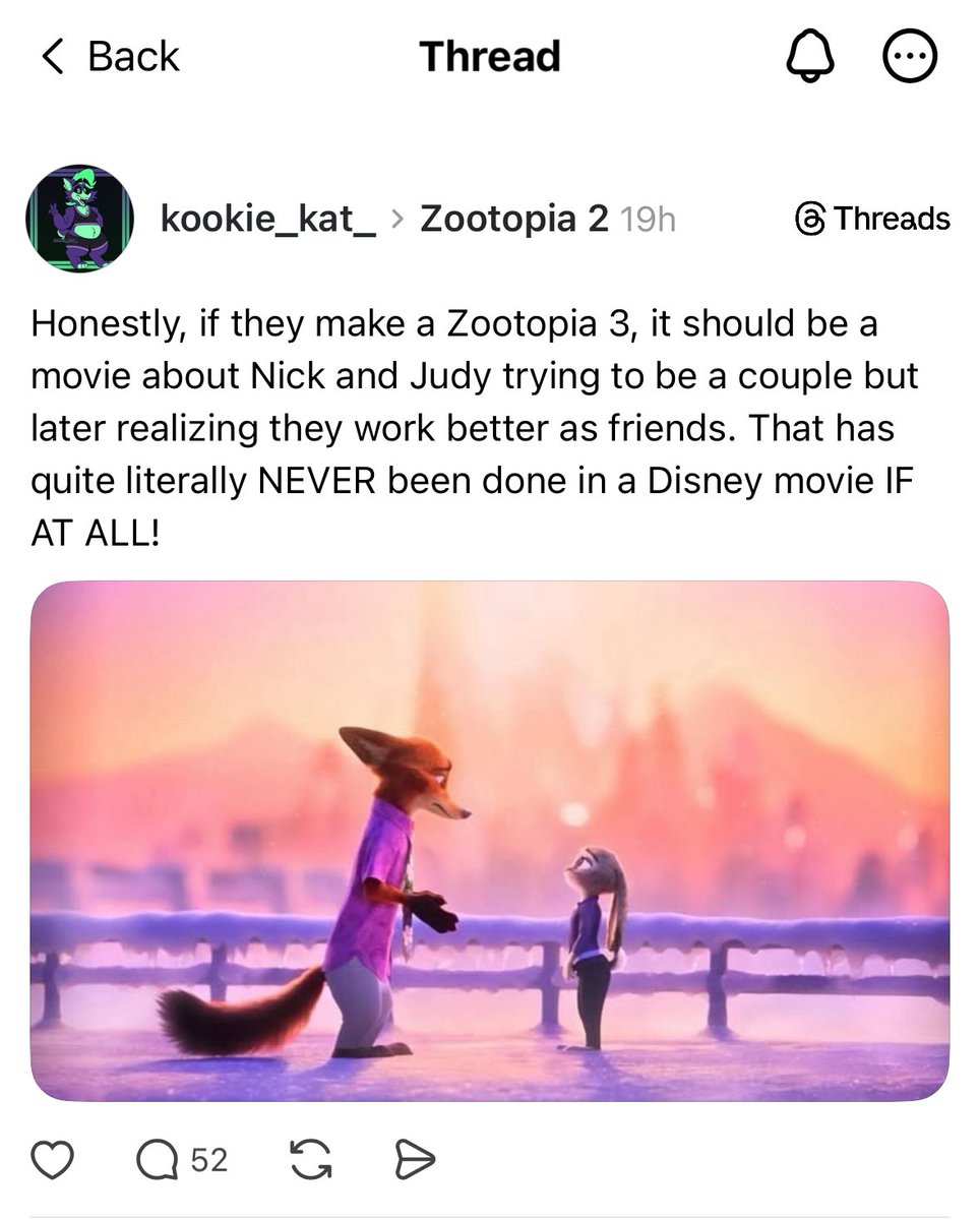 If they do this..imma be pissed AS FUCK idc #Zootopia2