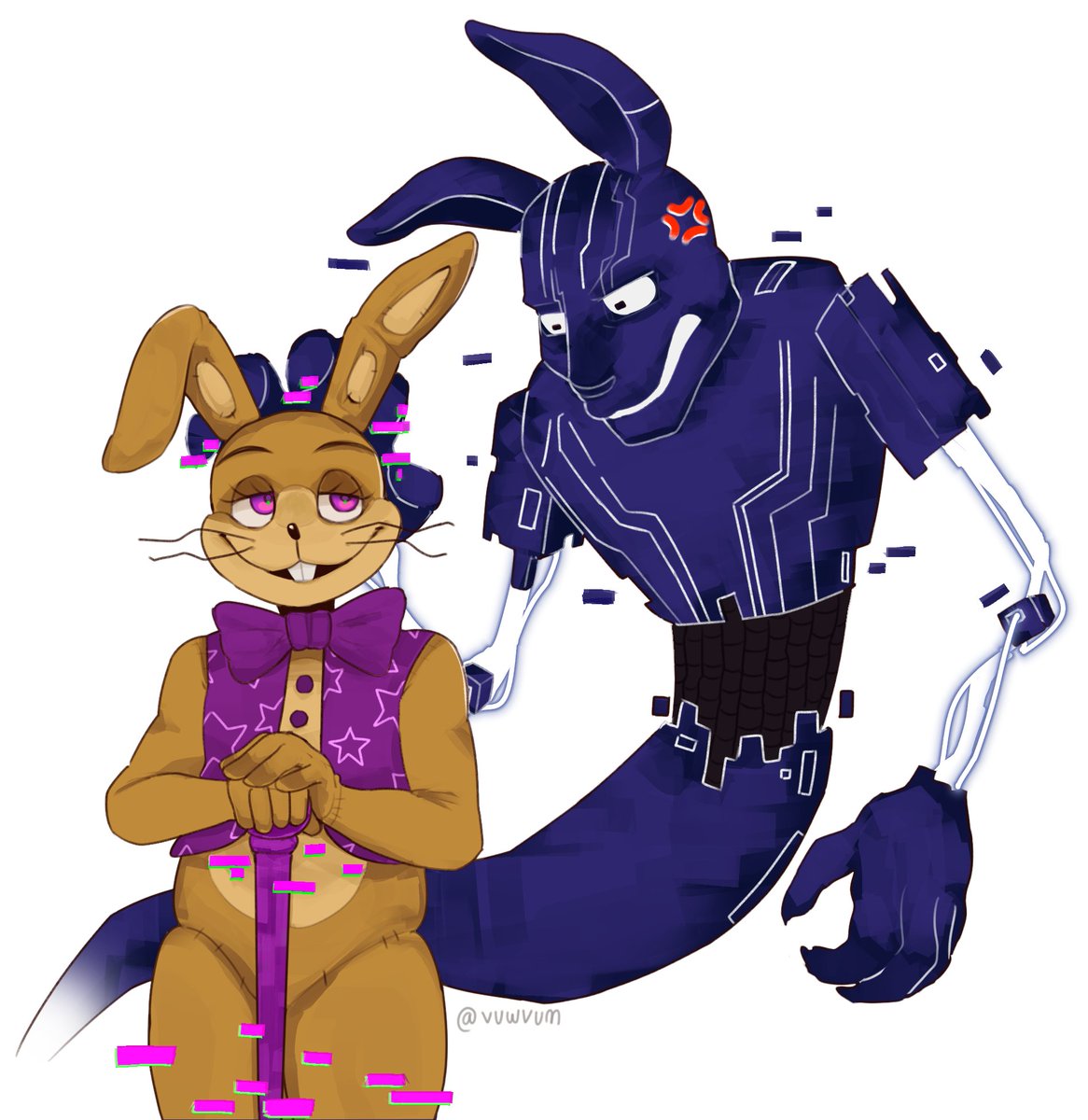 vuwvum's tweet photo. in control #glitchtrap #fnafsecuritybreach #mxes #FNAF https://t.co/r2ISHHJv0c