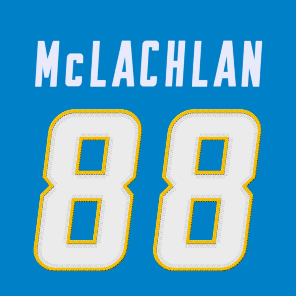 Los Angeles Chargers TE Tanner McLachlan (@tannermclachlan) is