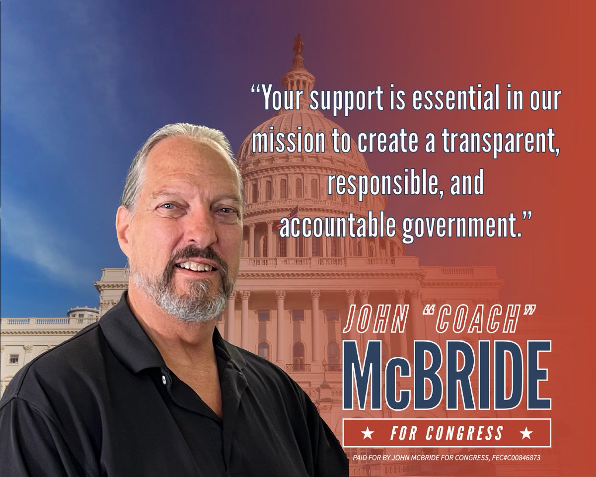 John McBride for Congress tweet media