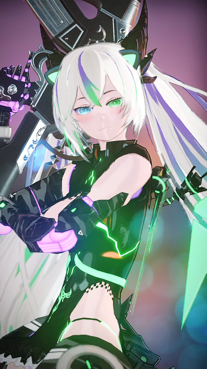 FerverasVT's tweet image. Cyber Dragon - Cat! 
#PSO2NGS_S︎S
#PSO2NGS
#メンテの日なのでssを貼る