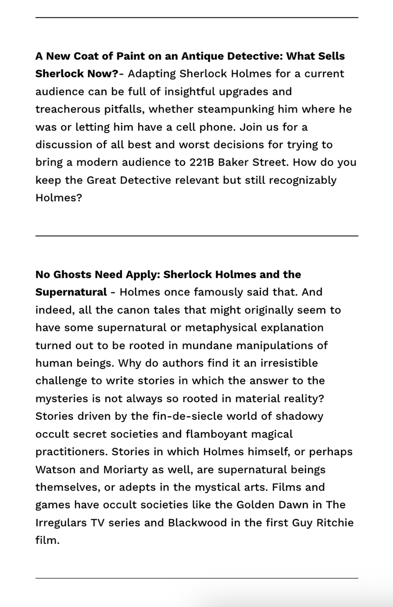 221B Con 🐝 April 10-12, 2026 tweet media