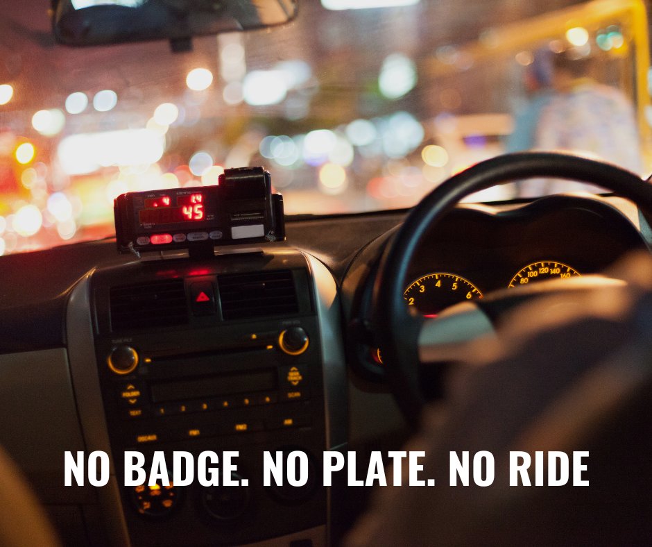 RotherDC's tweet image. 'Tis the season to get home safely!

The council checks all licensed taxi drivers are safe. So, before you jump in that taxi, remember - no badge, no plate, no ride! #TakeCare #EnjoyChristmas