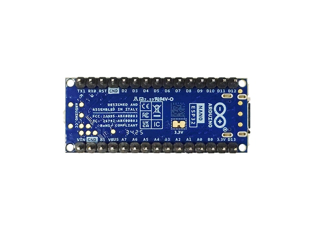 wakwak_akizuki's tweet image. Arduino Nano ESP32 (ピンヘッダー実装済)
#秋月電子 akizukidenshi.com/catalog/g/g131…
Arduino Nano ESP32はESP32-S3搭載の公式のArduinoで、Wi-FiとBluetoo
