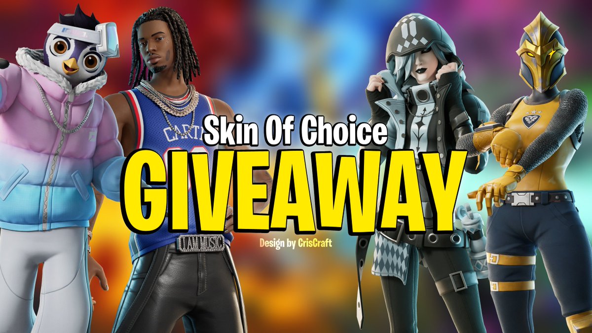 Santa Cris and Santa Jax are dropping a big one...🎅
Skin Of Choice GIVEAWAY! 💛

x1 winner 🏆

Requirements: 
◦ Follow <a href="/CrisCraft1304/">CrisCraft</a> &amp; <a href="/JaxInCo/">Jax</a> 
◦ Like and repost ❤️♻️
◦ Tag your friends 🫂

Ends 48hrs, good luck! 🍀