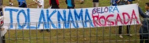 Waktu itu tombol space nya rusak