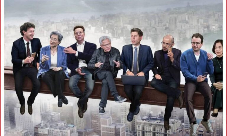 ReporteYa's tweet photo. #11Dec #IA
Time eligió a los arquitectos de la inteligencia artificial como Persona del Año 2025. Entre ellos destacan Mark Zuckerberg, Elon Musk, Jensen Huang y Sam Altman, por liderar la era de las máquinas pensantes y transformar el presente con la IA. - @laverdadweb https://t.co/TAuUaw8079