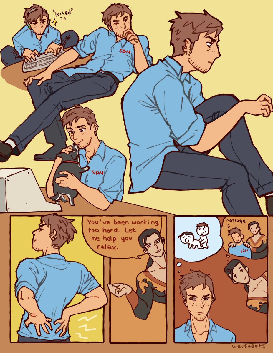 Poor posture 

#dispatch #flambert