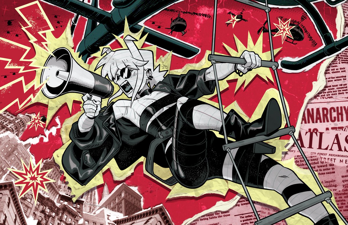 I had the opportunity to draw the illustration for Atlas' Music