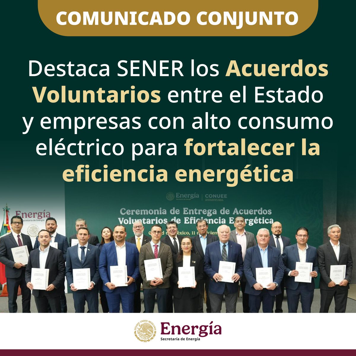 SENER México tweet media