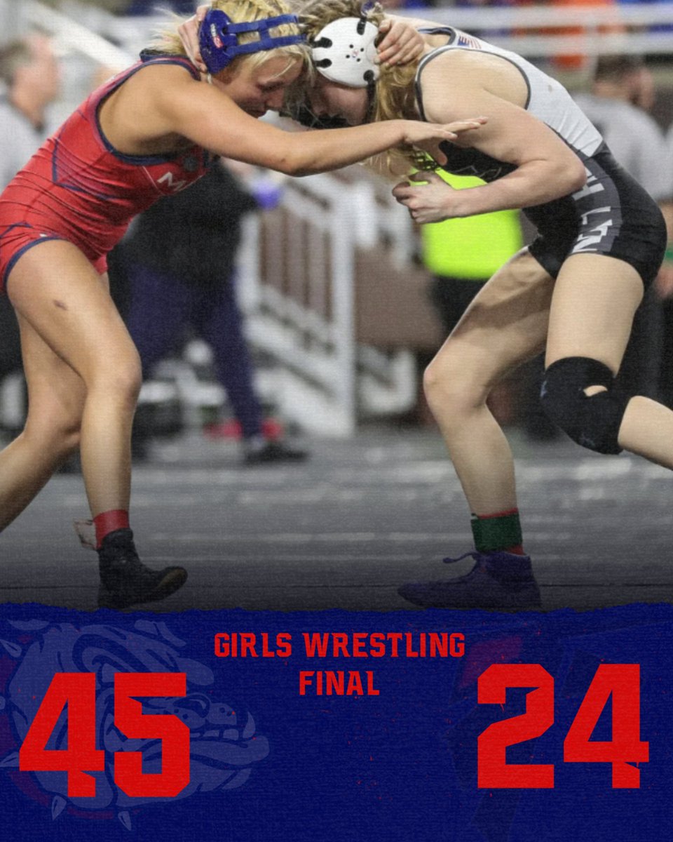 Mason_Bulldogs's tweet image. Girls Varsity Wrestling wins the first ever girls dual in Mason history! Go Bulldogs!