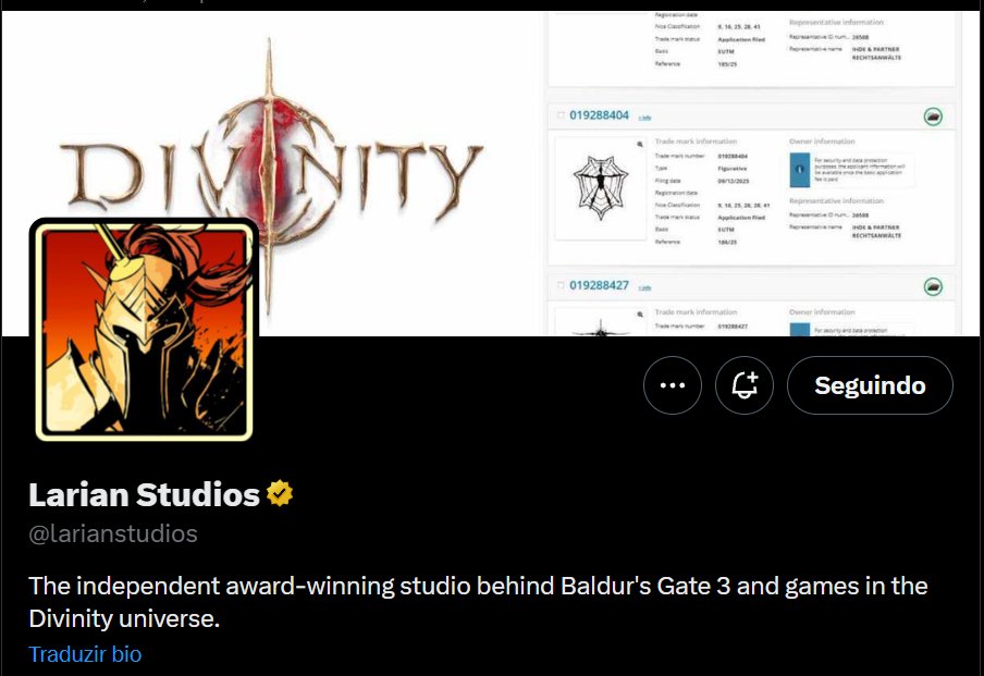 matola_10's tweet image. Larian entrou na brincadeira e colocou o leak como capa do twitter kkkkkkkkkkkkkkkkkkkkkkkkkkkkkkkkkkkkkkkkkkkkkkk

eu amo esses fdps