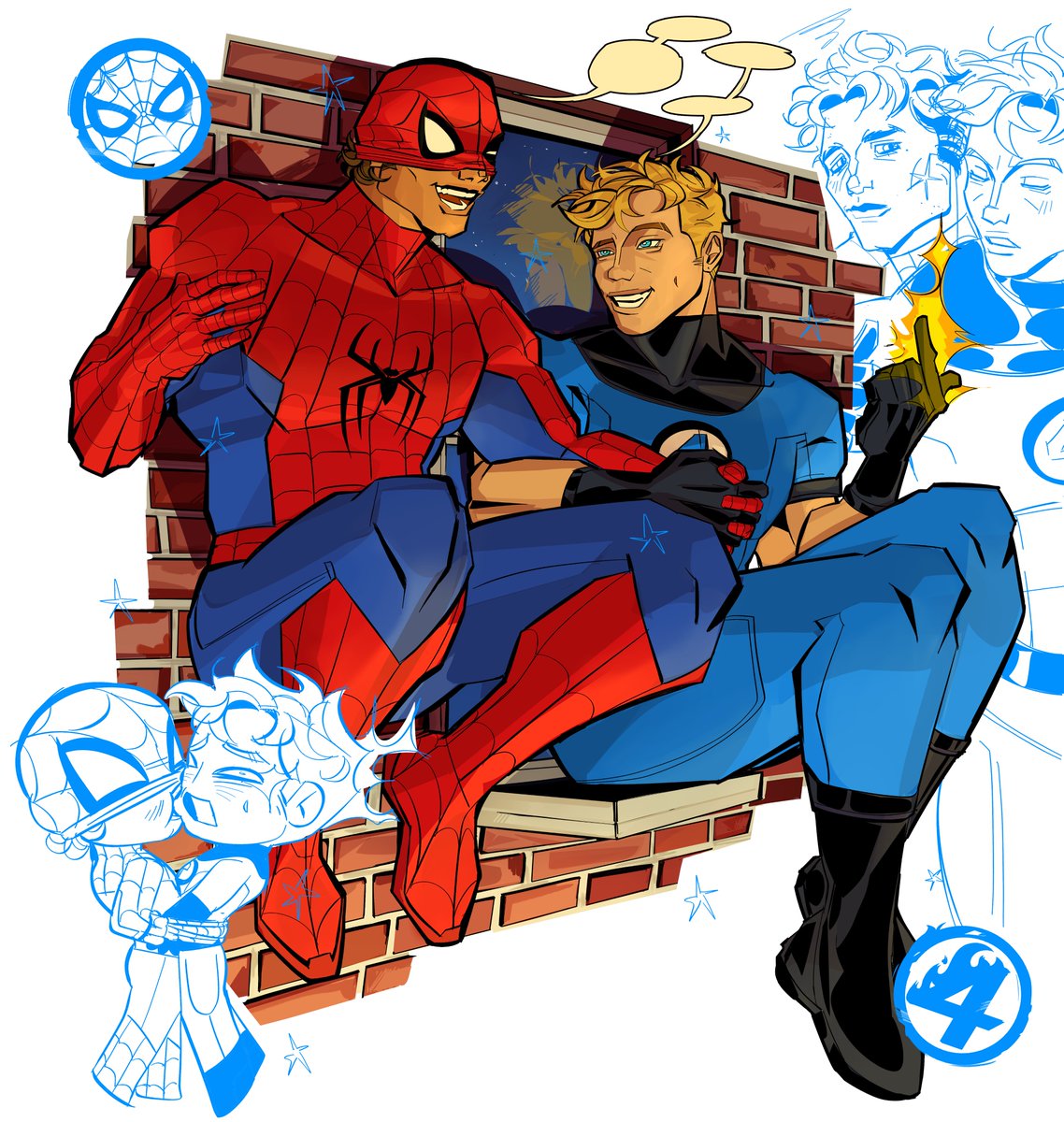 the yapper x yapper yknow #spideytorch