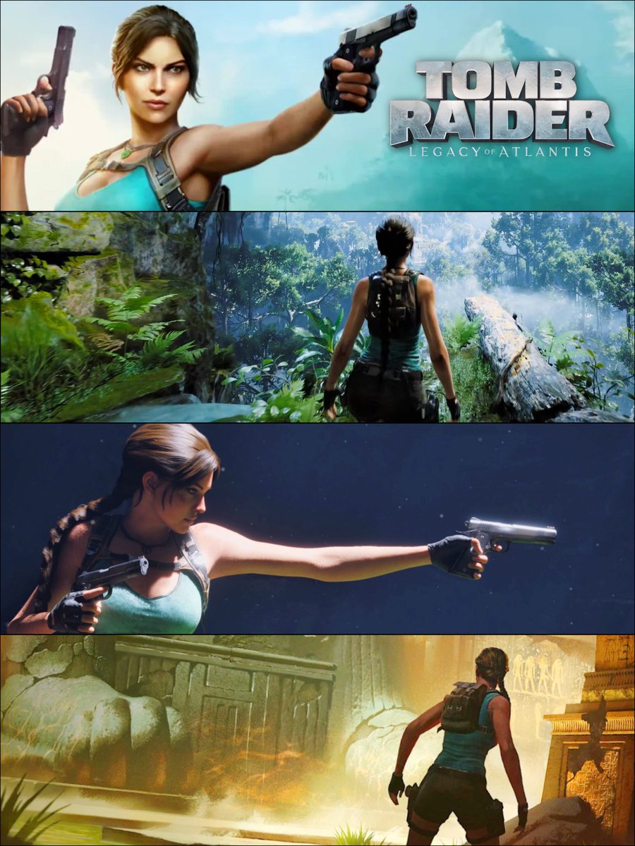 nicolebounxe's tweet photo. I'M NOT READY FOR THIS REMAKE 🫨

Tomb Raider: Legacy of Atlantis will be released in 2026! https://t.co/ZY49Hlz22g