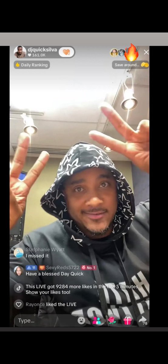 DJQUICKSILVA's tweet photo. I did over 100k likes &amp; shares last time I went live on my TikTok 🔥 I feel like playing some 90s HipHop and R&amp;B 2nite so meet me there at 8pm 😎 spread the word ⏬️⏬️

https://t.co/cqzpUfZykP https://t.co/30TcyIihmq
