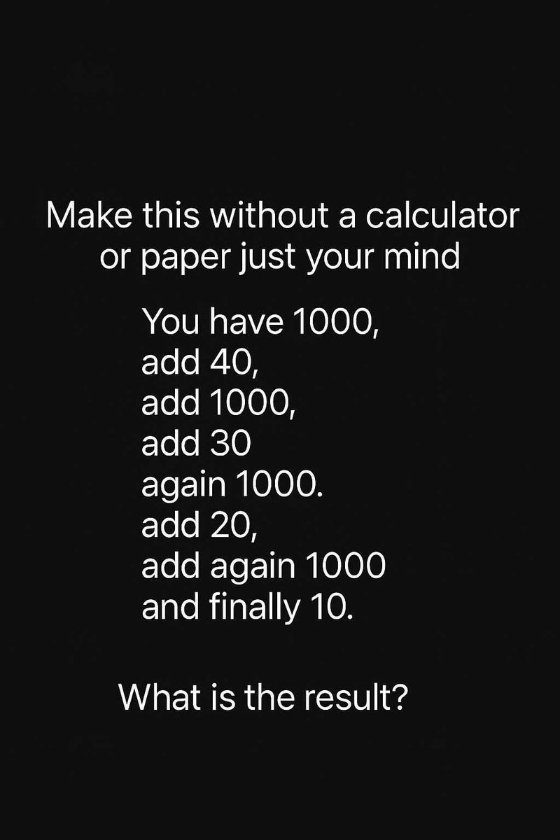 IQTestBrain's tweet image. What's the result?