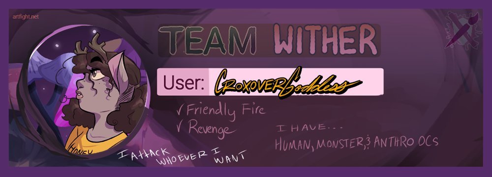 Croxovergoddess's tweet image. Been doing #Artfight since 2021