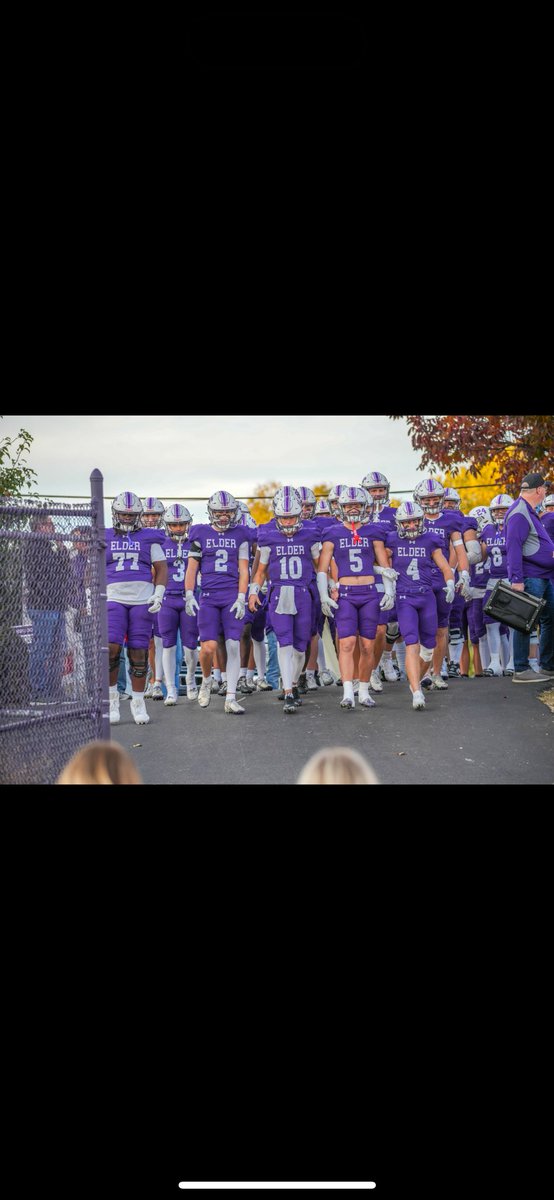 Thanks to Ohio Prep Sports Media for voting me to the All Ohio team. Congrats to all my teammates who received the honors! Thank you to all my coaches and Elder High School for everything they did for me! 
Take a look at my senior season highlights!

hudl.com/v/2TDJft