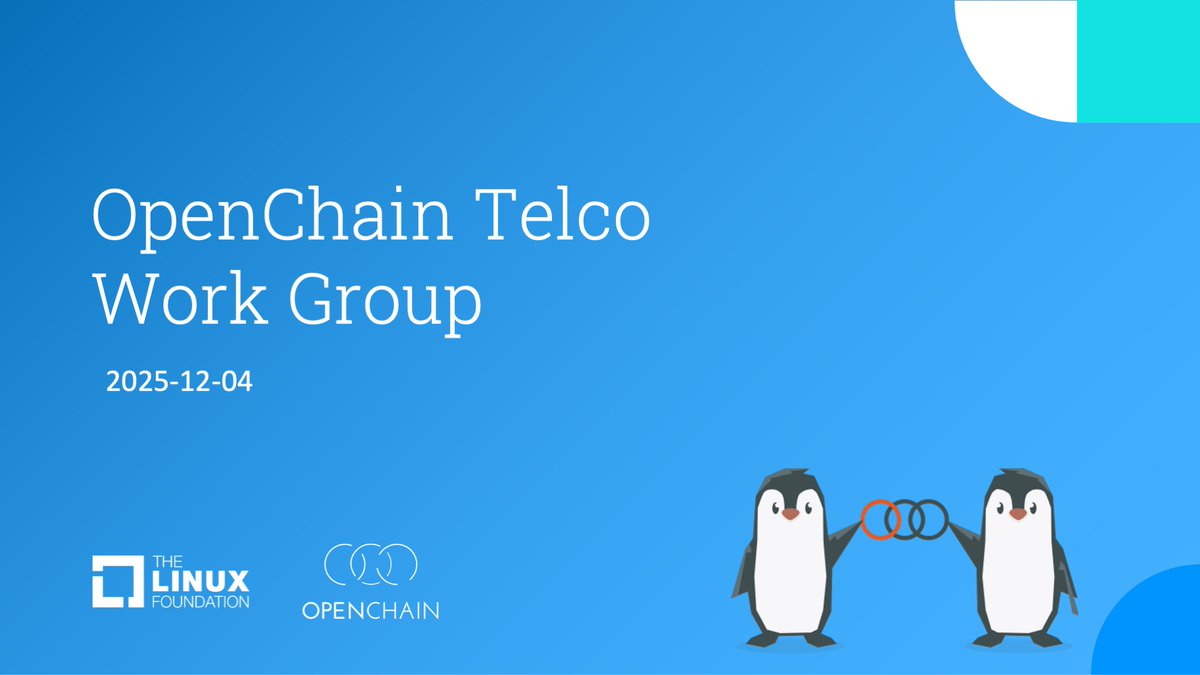 OpenChain Project tweet media