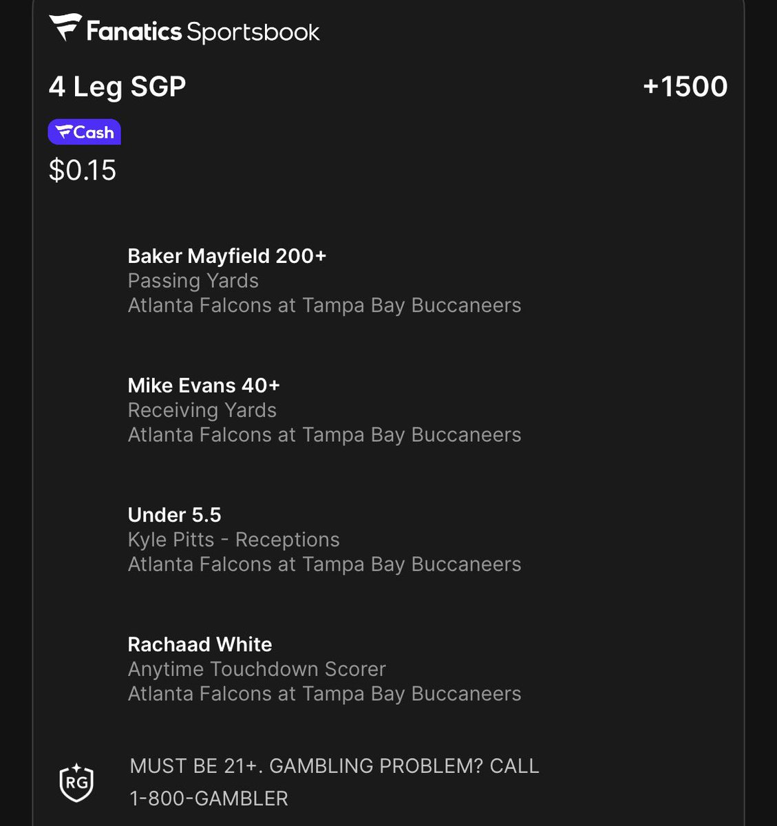 StripsPicks's tweet photo. NO SWEAT #TNFonPrime 

No I didn’t bet .15 cents that’s fucking fan cash pocket watchers 

You know who the play is powered by: @_TheBuddies 

#Gambling𝕏 https://t.co/Ht0Gj7STUn