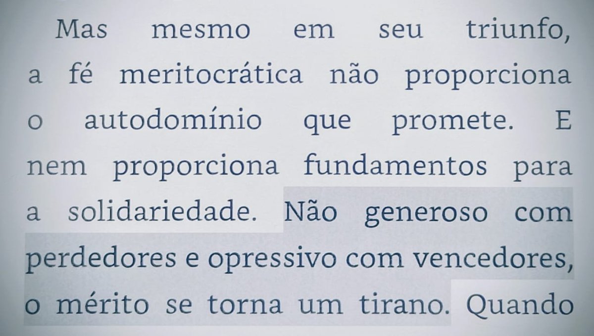 DITADURA da Meritocracia