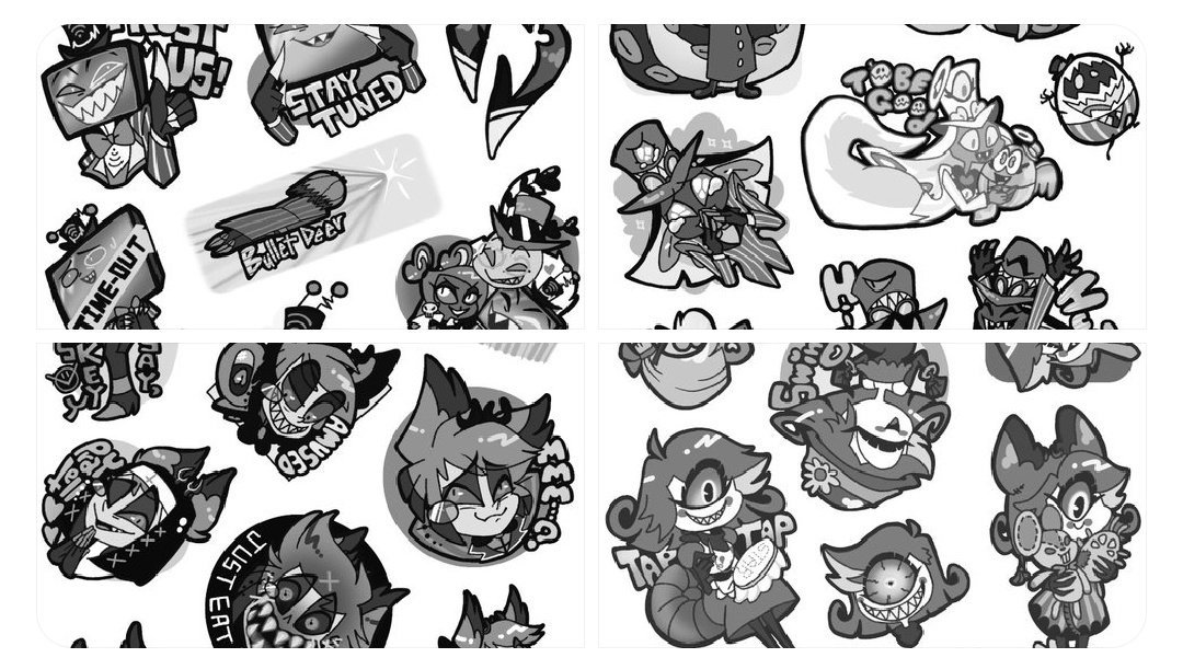 このステッカー全部プリントしてきた！！ 明日までみたいなんで