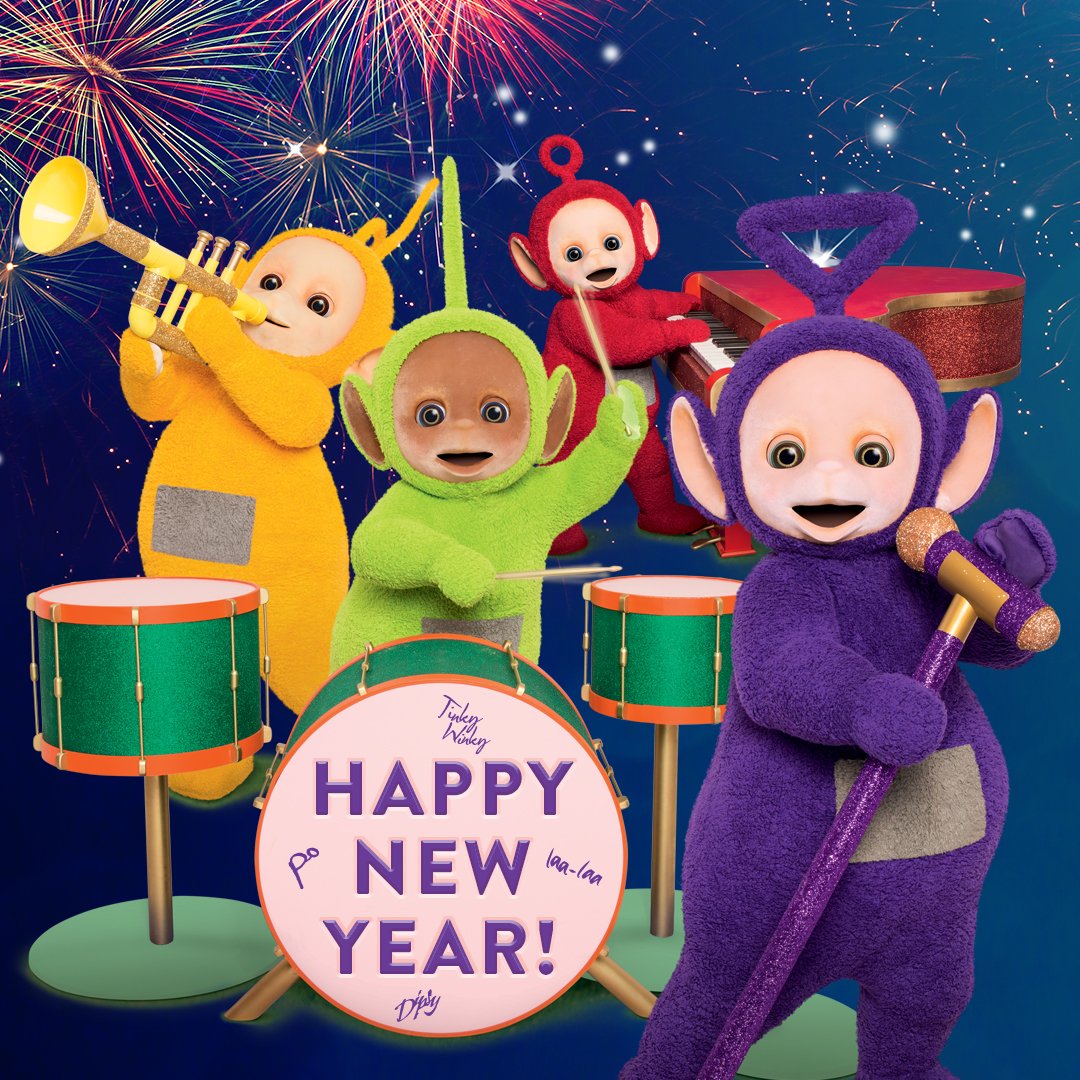 🎍🌅 H A P P Y  N E W  Y E A R🌅🎍
━━━━━━━━━━━━━━━━━━━

2⃣0⃣2⃣6⃣ 年もいっしょに
にこにこ笑顔の一年にしようね🌈💫
💜💚💛❤️

#テレタビーズ #エッオー #正月 #新年