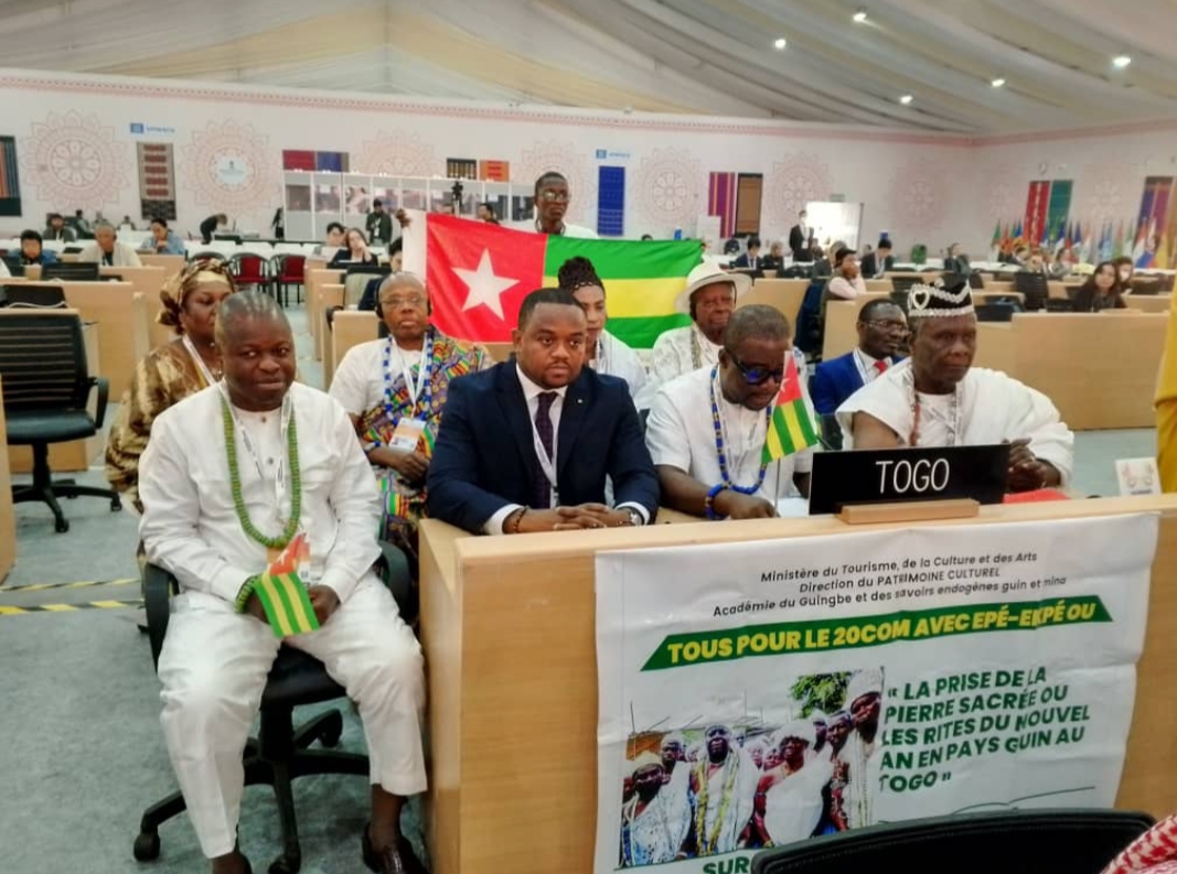 Depuis New Delhi, EKPESOSO — les rites du nouvel an en pays Guin — est désormais inscrit au patrimoine culturel immatériel de l’humanité de l’UNESCO. 🇹🇬✨
Une fierté pour le Togo et un pas important pour la valorisation de notre héritage.