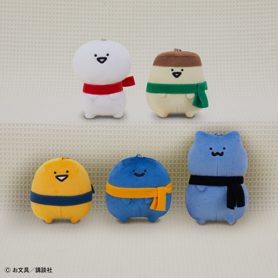 お文具といっしょ ぬいぐるみ 5つまとめ売り お文具といっしょ ぬいぐるみ 5つまとめ売り