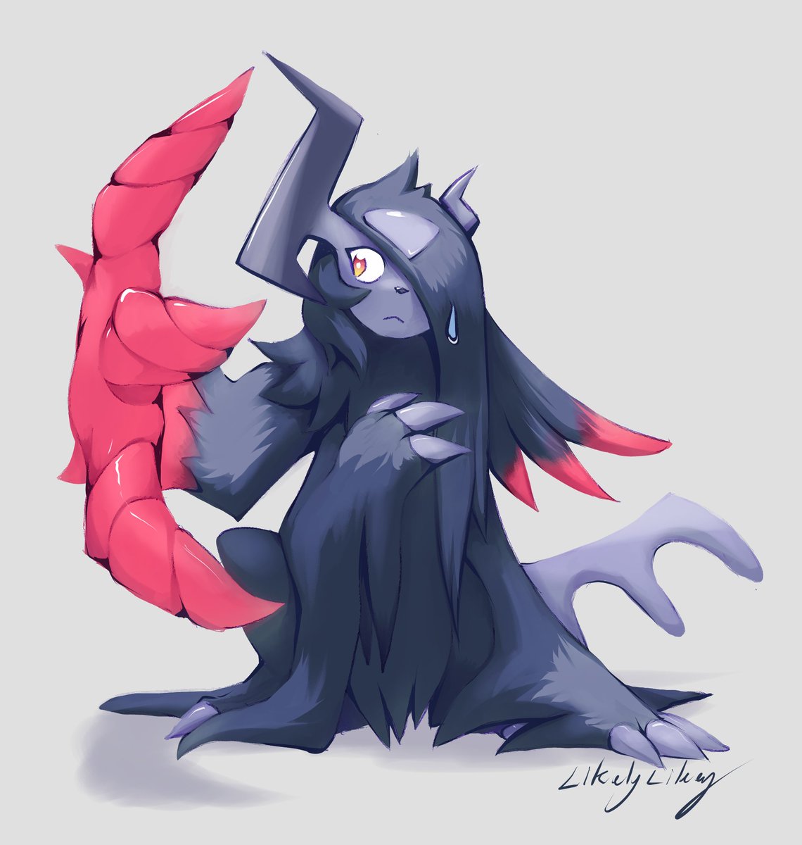 LikelyLikey_'s tweet image. I'm fully on board with this mega for 1 reason and 1 reason alone

#Absol #MegaAbsol #PokemonLegendsZA