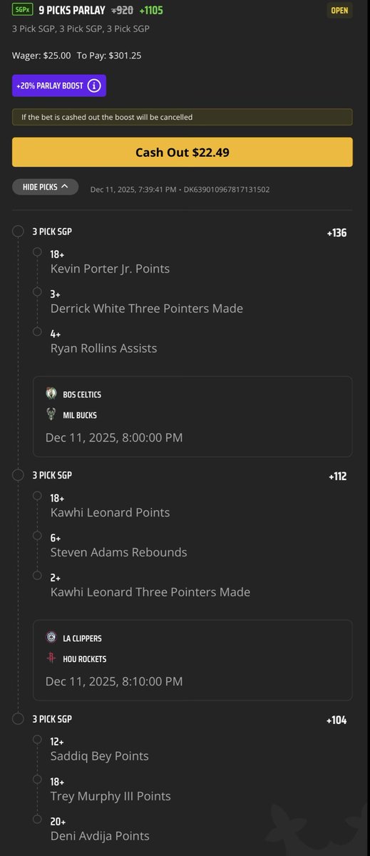 MMA & NBA PICKS tweet media