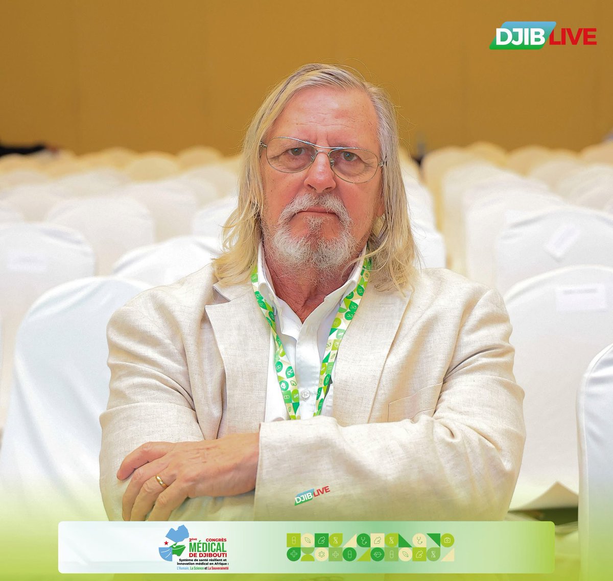LiveDjib's tweet image. Un rendez-vous scientifique national d’envergure 🇩🇯🩺
Le 2ᵉ Congrès Médical de Djibouti s’est tenu aujourd’hui au Djibouti Palace Kempinski, sous le haut patronage du Président de la République, Son Excellence Ismail Omar Guelleh.
Placée sous le signe de la science, de la…