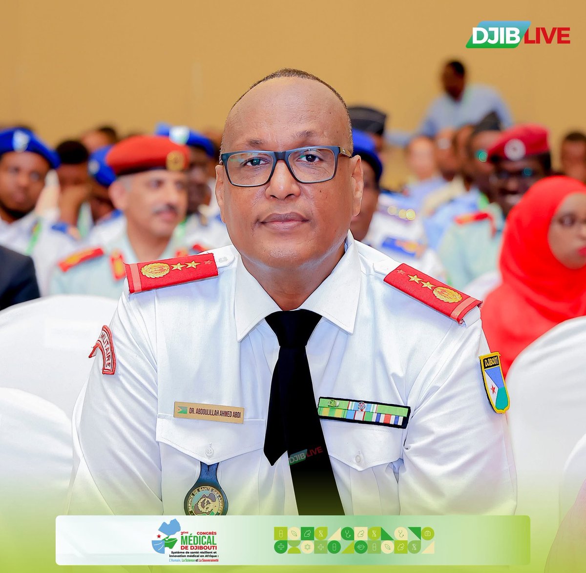LiveDjib's tweet image. Un rendez-vous scientifique national d’envergure 🇩🇯🩺
Le 2ᵉ Congrès Médical de Djibouti s’est tenu aujourd’hui au Djibouti Palace Kempinski, sous le haut patronage du Président de la République, Son Excellence Ismail Omar Guelleh.
Placée sous le signe de la science, de la…
