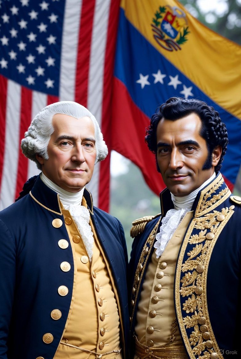 Las 3 cosas que creía Bolívar de los EE.UU que nunca te enseñaron en la escuela:

1. " Los Estados Unidos de América fueron los primeros que tuvieron un plenipotenciario en Colombia, y esto es porque ellos han sido, y son el primer pueblo modelo: ellos que reunen la mayor