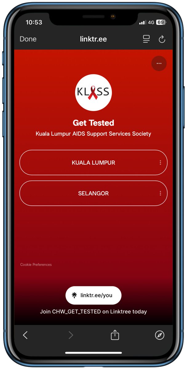 KLASS - NGO HIV FREE TEST KL tweet media