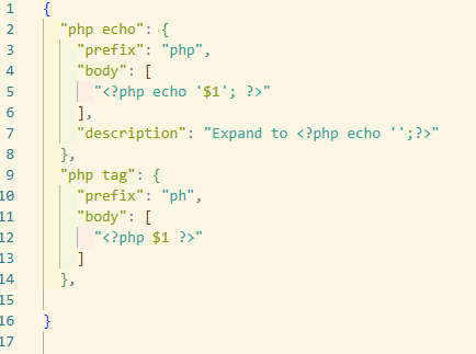Image for the Tweet beginning: PHPでEmmetのように「php」と入力したら「&lt;?php echo''; ?&gt;」と展開されるような機能を使いたいけど無いそうなので、スニペットに登録したのだが展開できない…🫠
なぜでしょうか…🫠
#デイトラ　#Web制作 