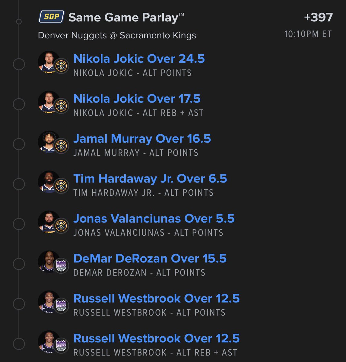 SmartStakePro's tweet photo. 🚨NBA Parlay #2🚨 https://t.co/D4RoSUvhAT