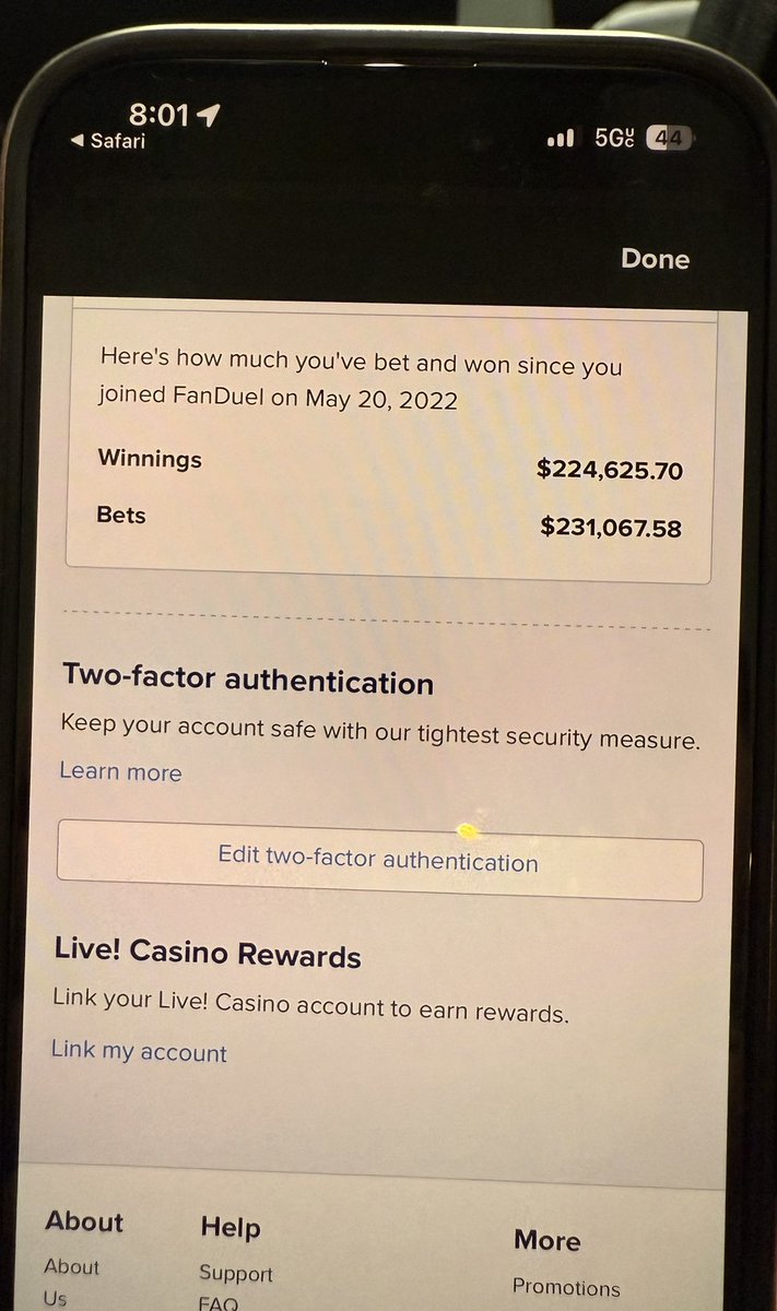 Does my buddy need 1-800-GAMBLER ?